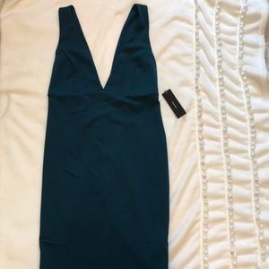 Teal lulus dress